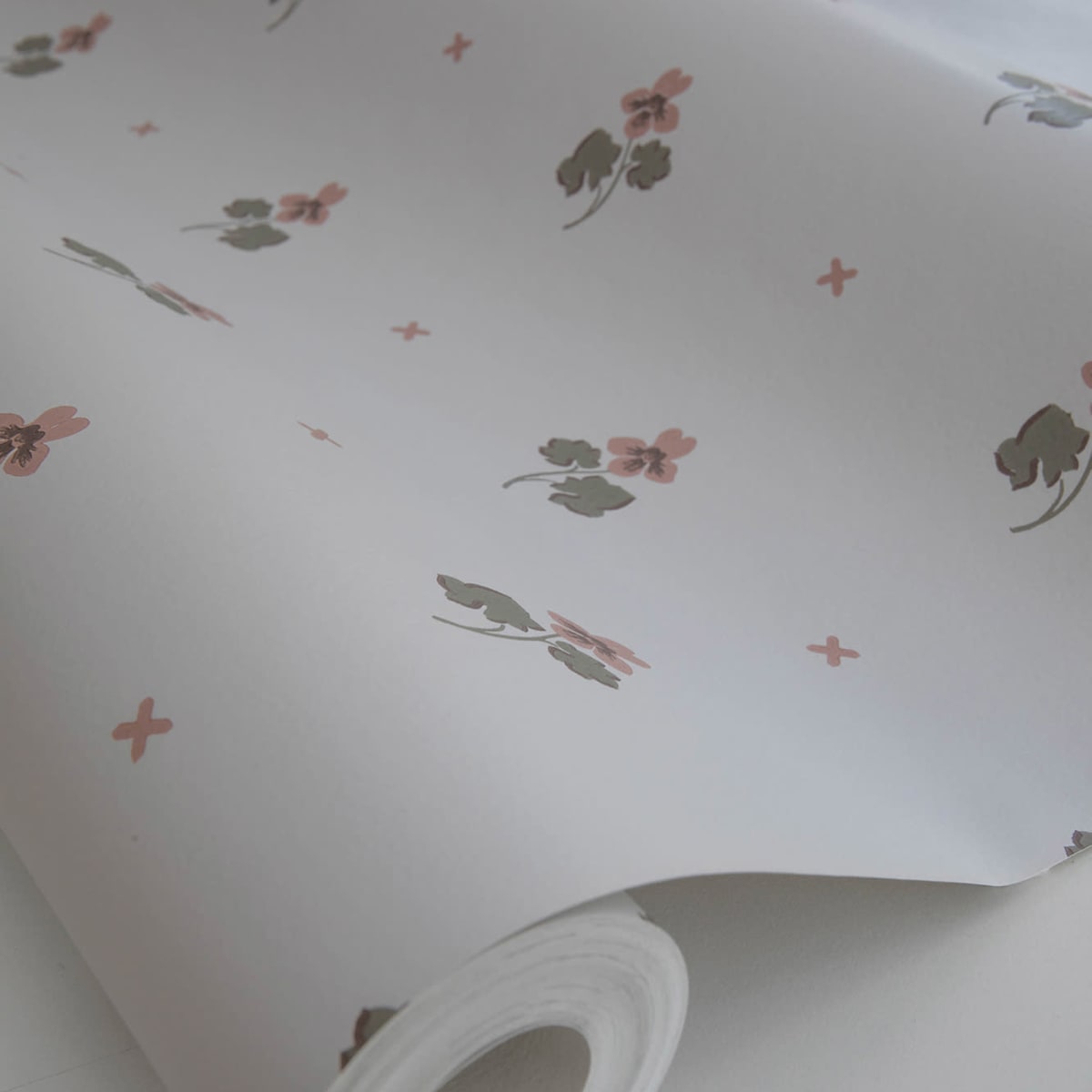 Mimi Wallpaper - Blush - Sandberg - S10268 - Premier Wallcovering