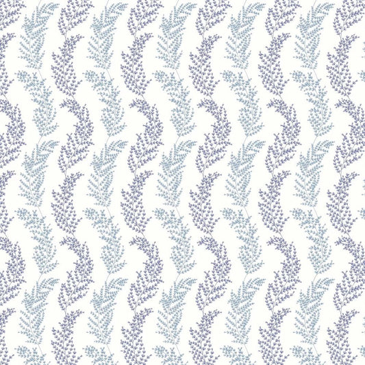 Mimosa Trail Wallpaper - Blue - Ohpopsi - JRD50110W - Premier Wallcovering