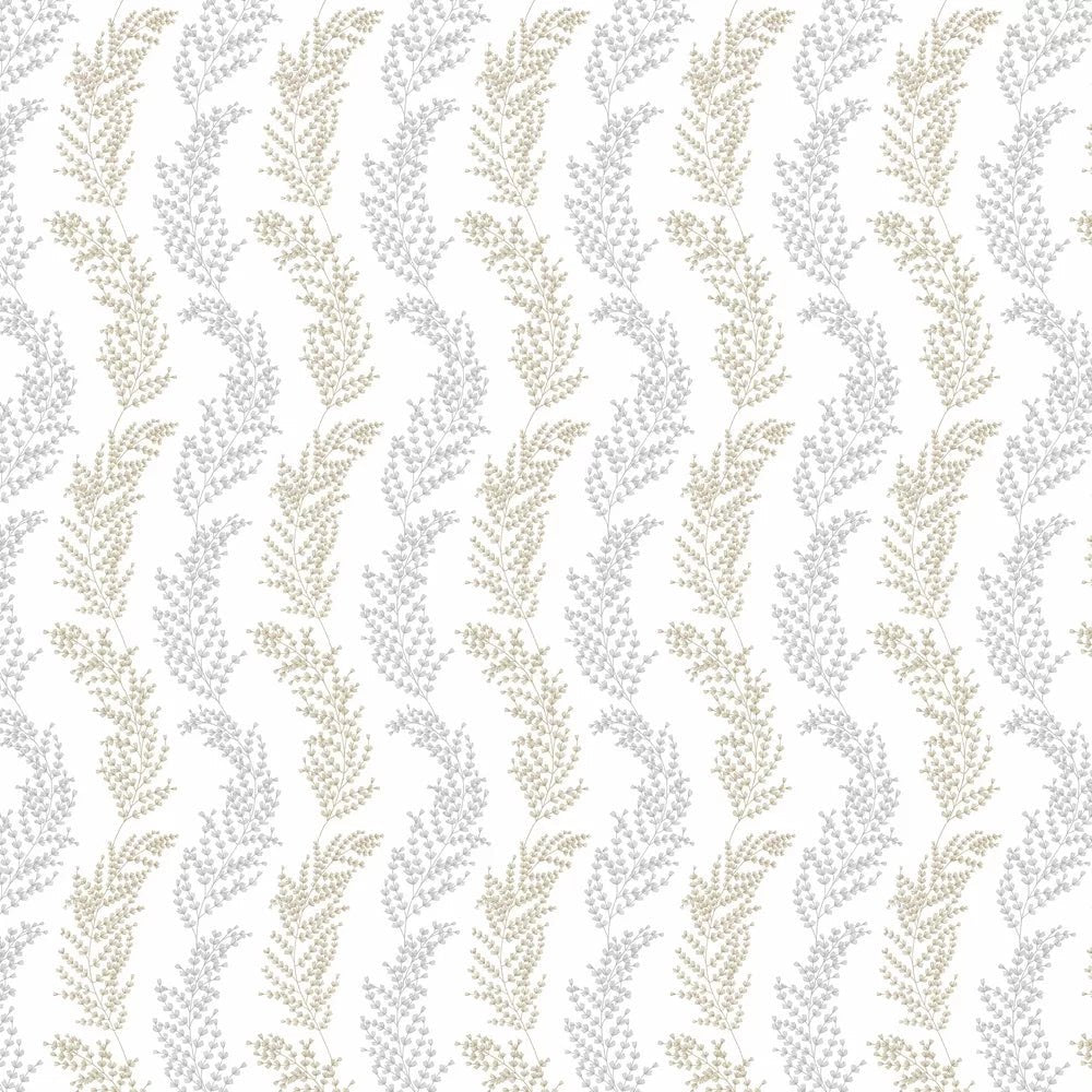 Mimosa Trail Wallpaper - Neutral - Ohpopsi - JRD50113W - Premier Wallcovering