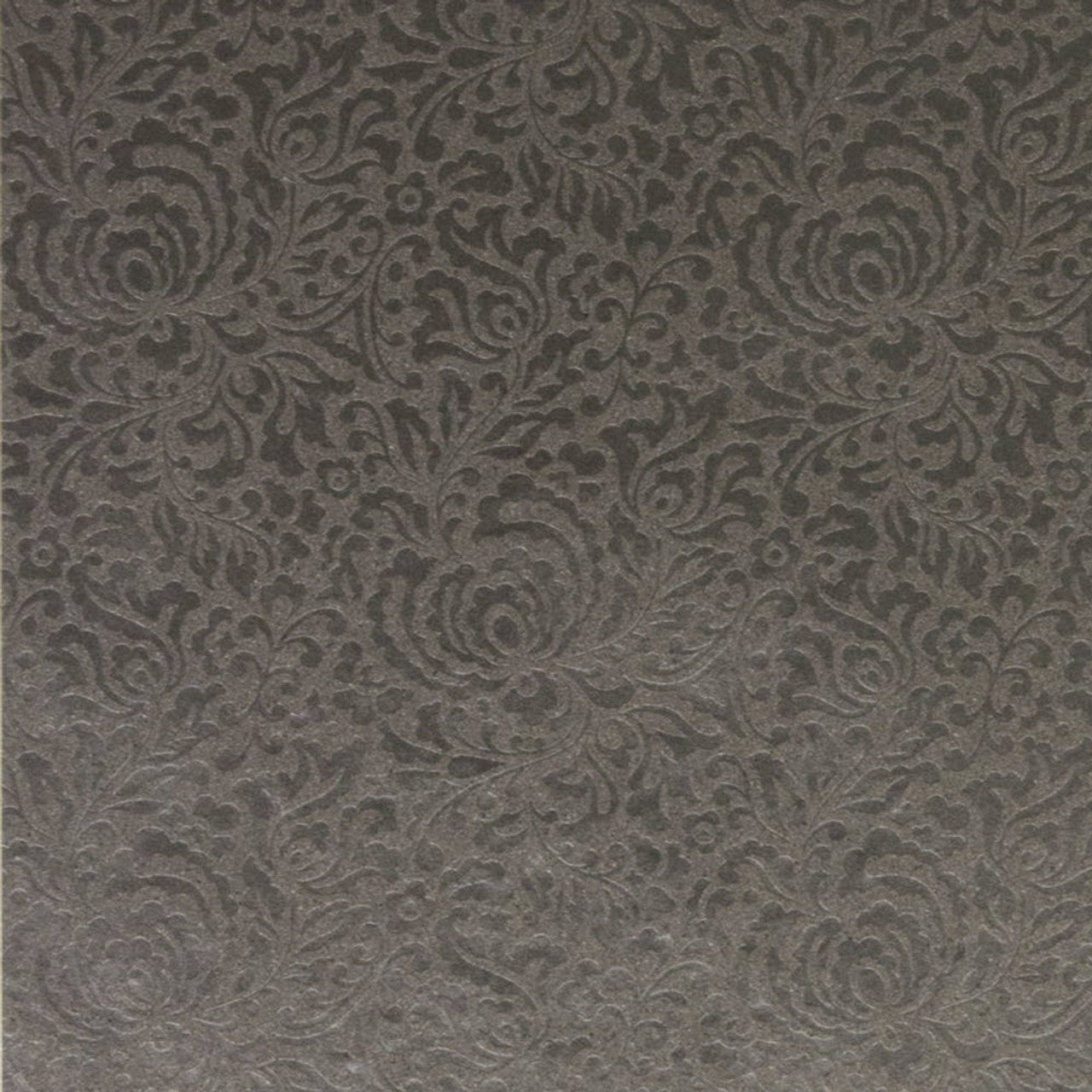 Minerals Floral Wallpaper - Grey - Omexco - MIN1078 - Premier Wallcovering