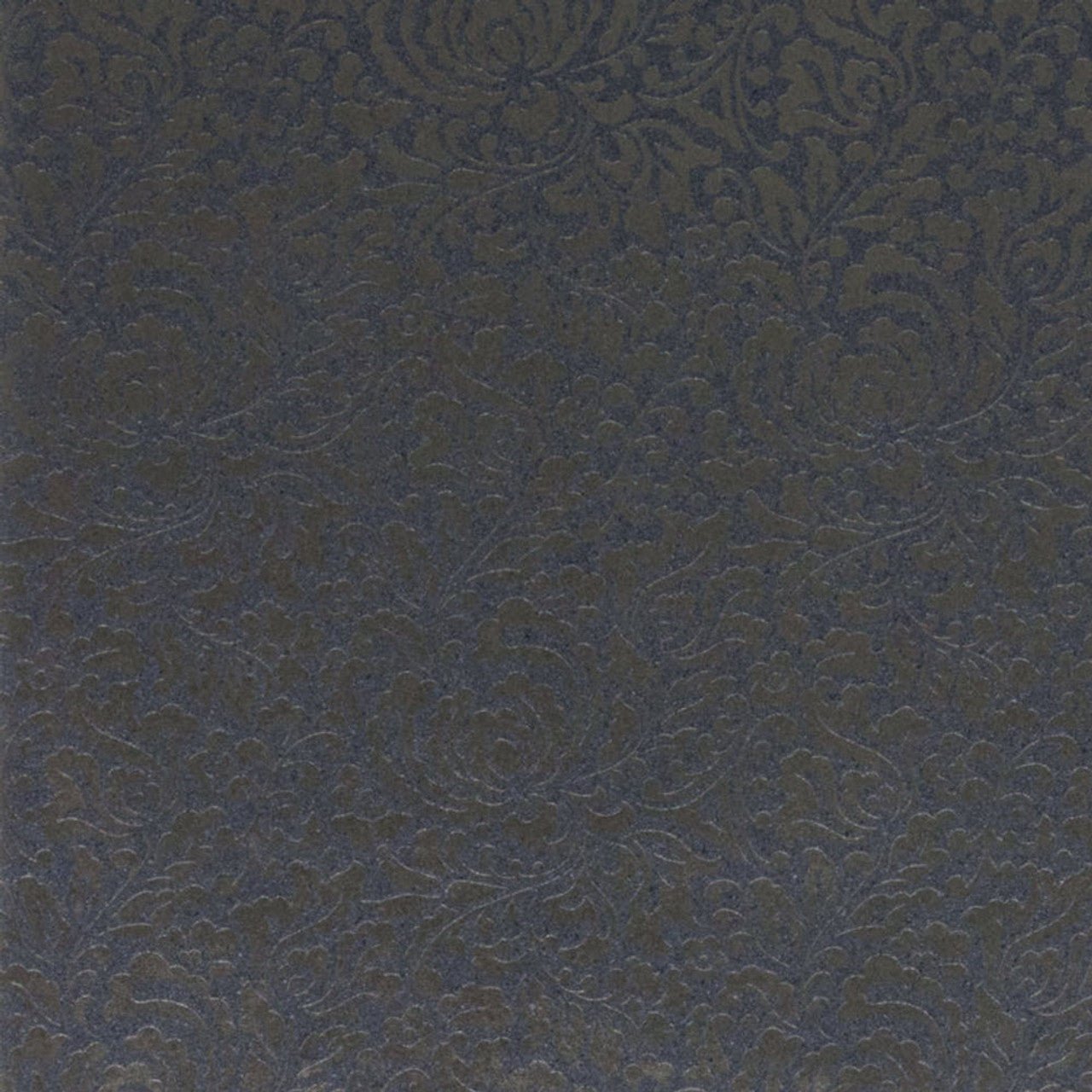 Minerals Floral Wallpaper - Navy - Omexco - MIN1128 - Premier Wallcovering