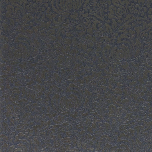 Minerals Floral Wallpaper - Navy - Omexco - MIN1128 - Premier Wallcovering