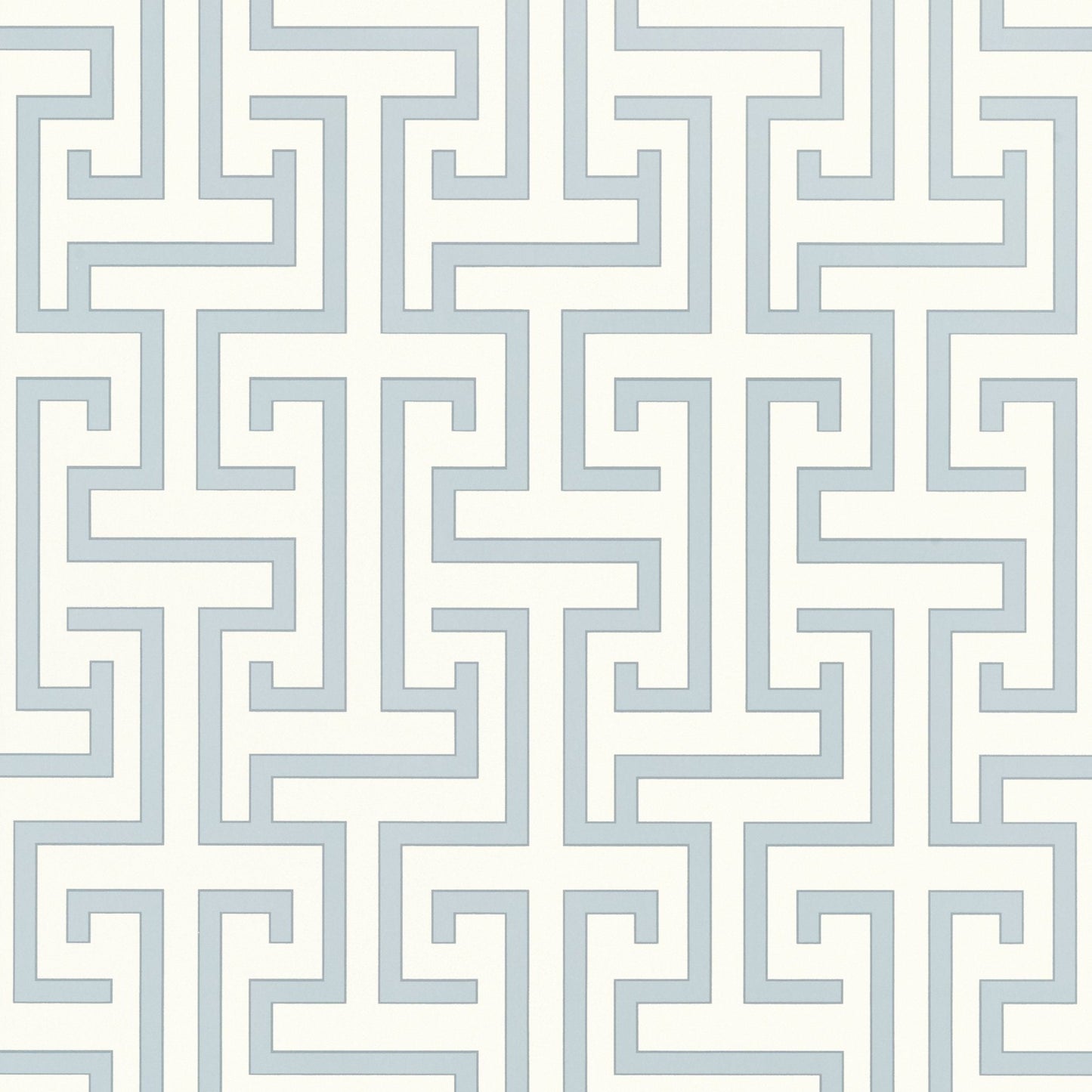 Ming Trail Wallpaper - Light Blue - Thibaut - T75474 - Premier Wallcovering