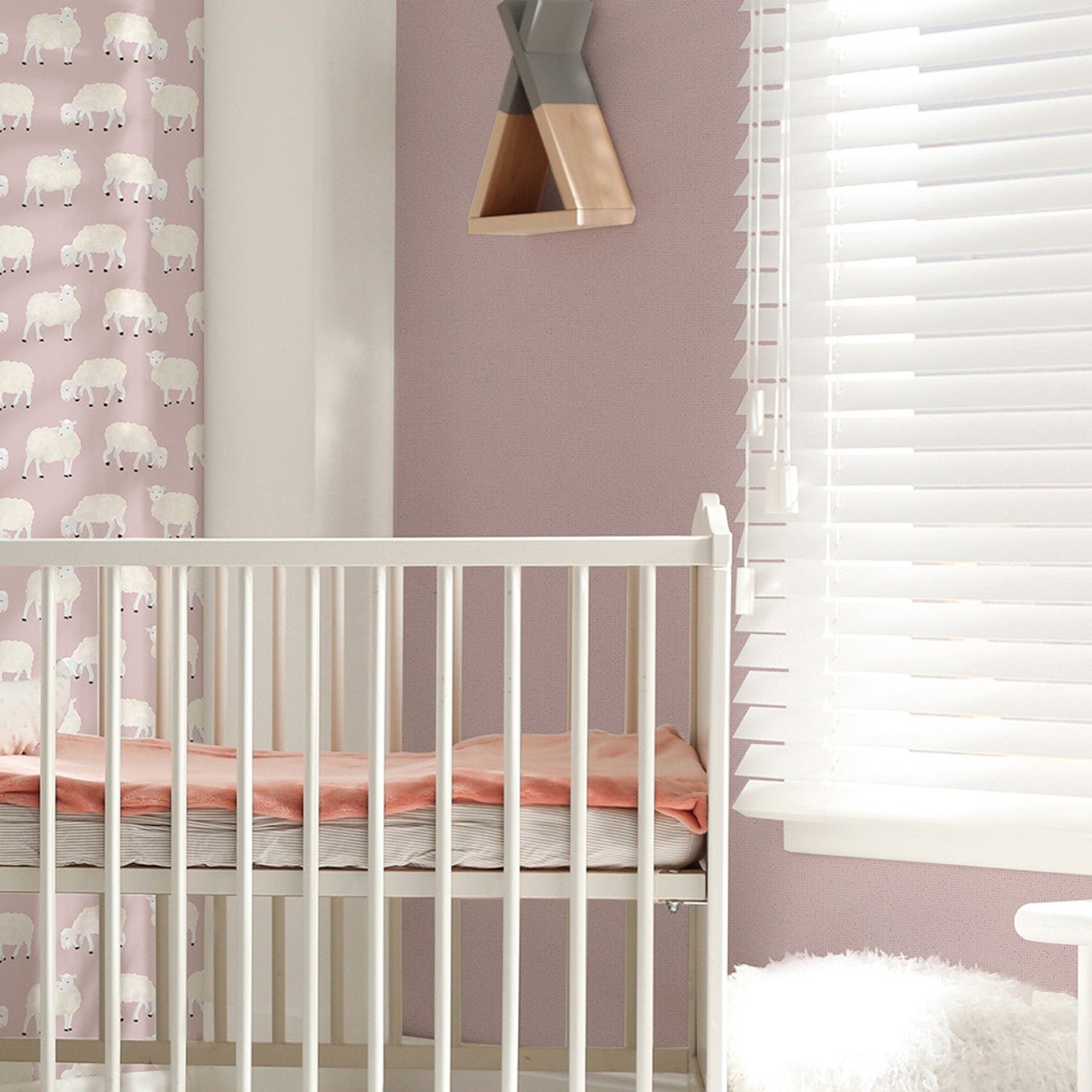 Mini Dots Great Kids Wallpaper - Rose - Hohenberger - 26808 - Premier Wallcovering