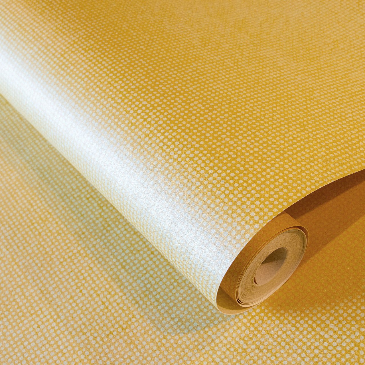 Mini Dots Great Kids Wallpaper - Yellow - Hohenberger - 26807 - Premier Wallcovering