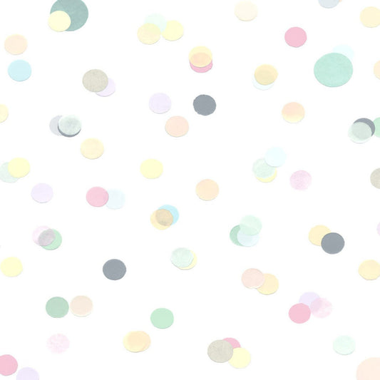 Mini Me Dots Wallpaper - Multi / Beige - Eijffinger - 399001 - Premier Wallcovering