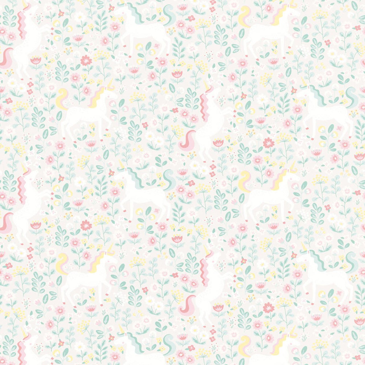 Mini Me Floral Mural Wallpaper - Multi - Eijffinger - 399111 - Premier Wallcovering