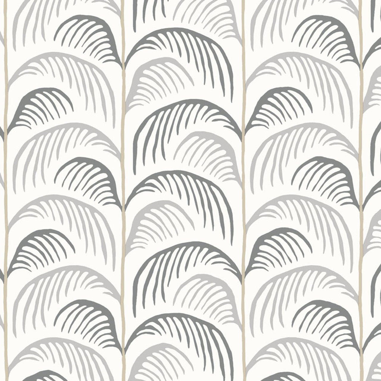 Mini Me Palm Wallpaper - Beige - Eijffinger - 399072 - Premier Wallcovering