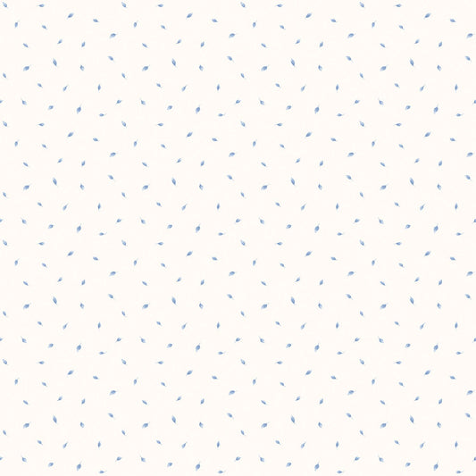 Miniatures 2 Falling Leaves Wallpaper - Blue - Galerie - G67878 - Premier Wallcovering