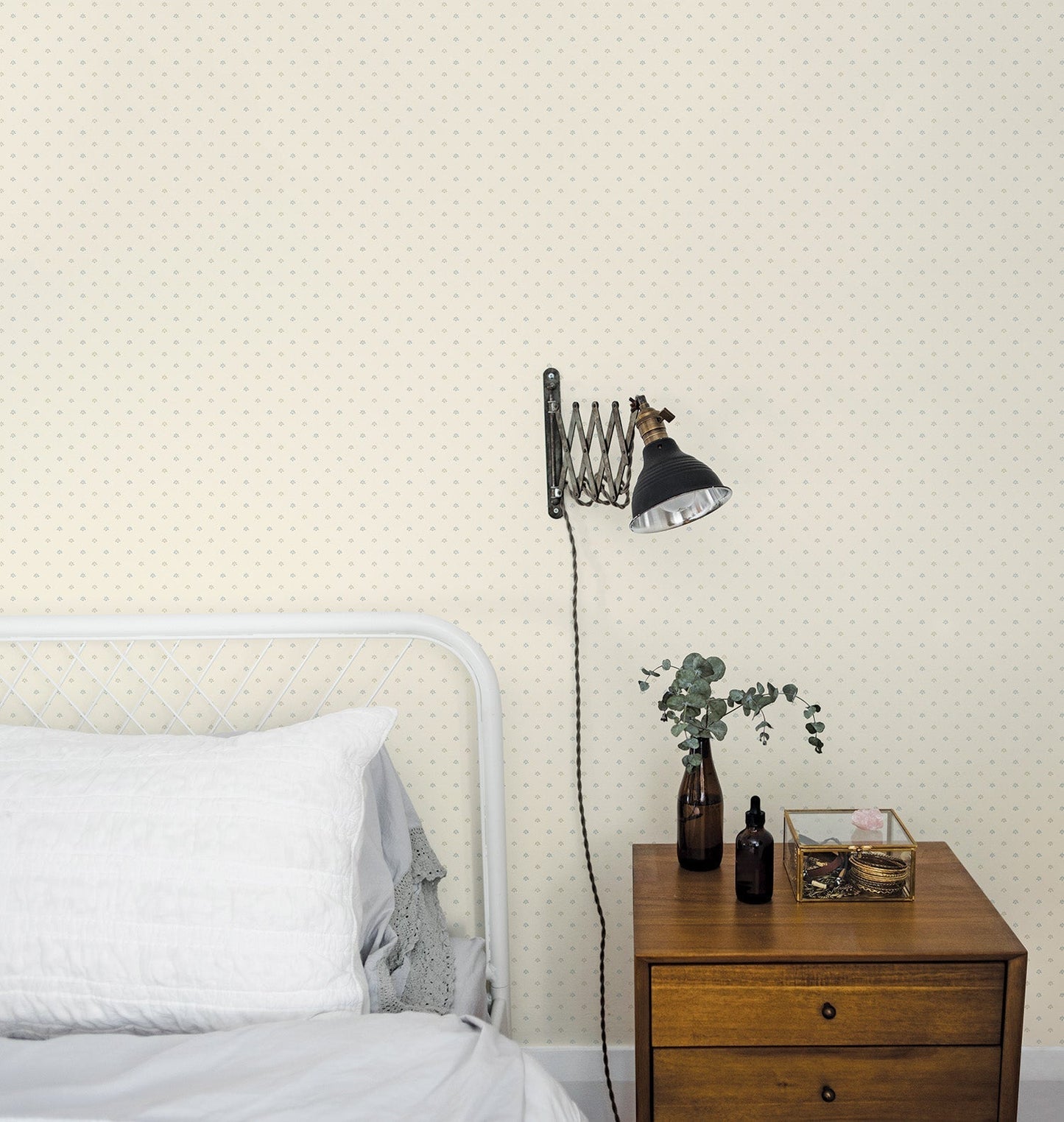 Miniatures 2 Mini Print Wallpaper - Blue / Green - Galerie - G67899 - Premier Wallcovering