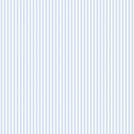 Miniatures 2 Tiny Stripe Wallpaper - Blue / White - Galerie - G67908 - Premier Wallcovering