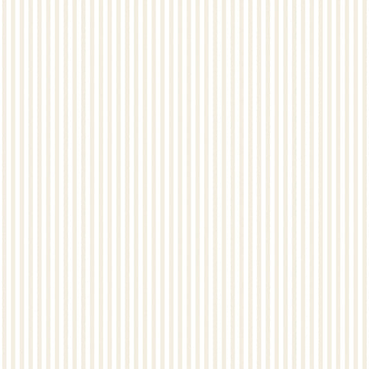 Miniatures 2 Tiny Stripe Wallpaper - Beige / White - Galerie - G67914 - Premier Wallcovering