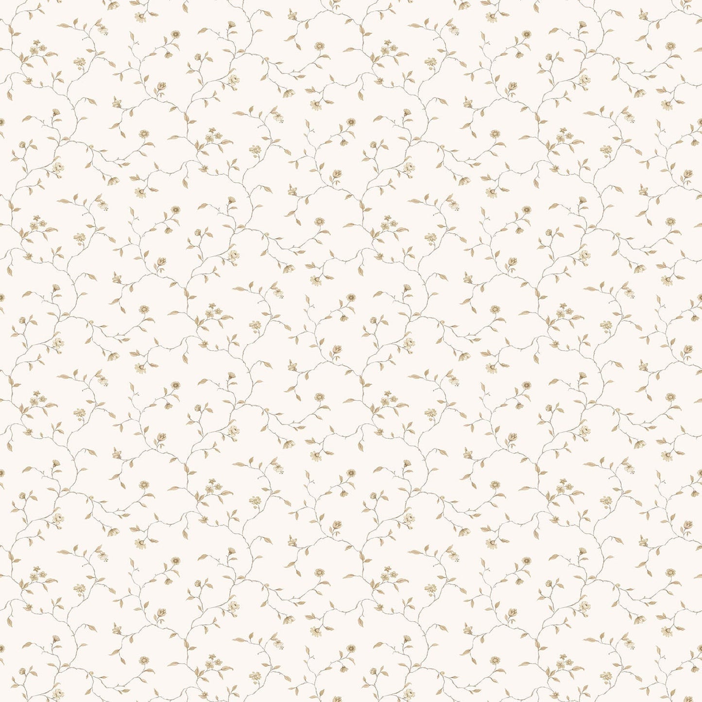 Miniatures 2 Trellis Vines Wallpaper - Beige / Cream - Galerie - G67924 - Premier Wallcovering