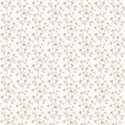 Miniatures 3 Blossom Branch Wallpaper - Pink - Galerie - G68700 - Premier Wallcovering