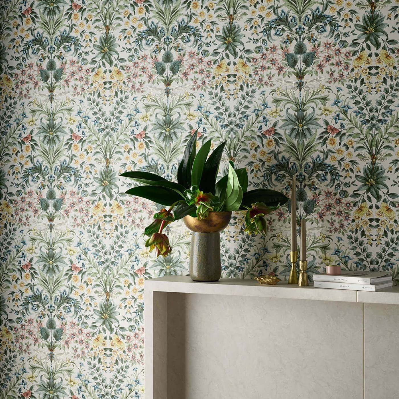 Mirabell Wallpaper - Summer - Clarke & Clarke - W0196/03 - Premier Wallcovering