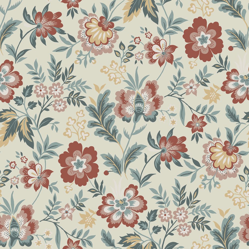 Mirabelle Wallpaper - Natural - Midbec - 28000 - Premier Wallcovering