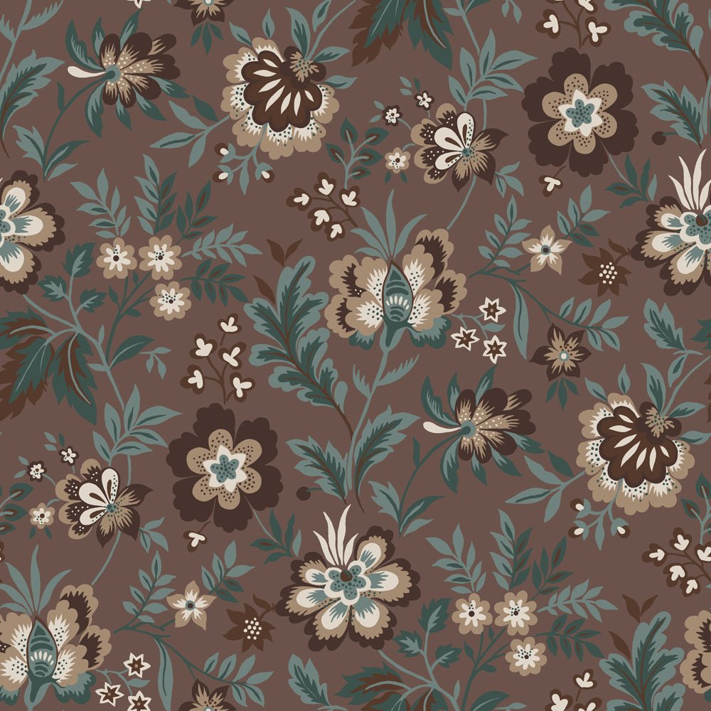 Mirabelle Wallpaper - Taupe - Midbec - 28003 - Premier Wallcovering