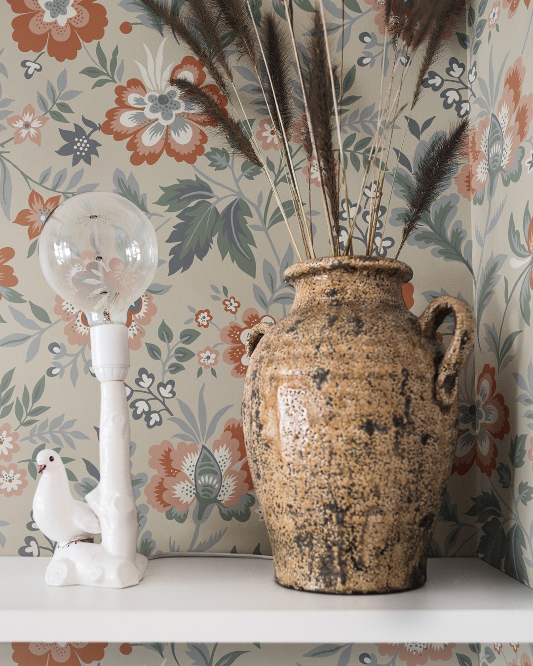 Mirabelle Wallpaper - Parchment - Midbec - 28001 - Premier Wallcovering