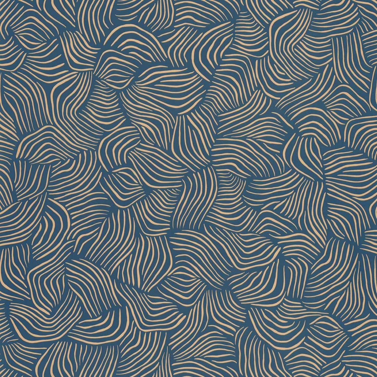 Mirage Wallpaper - Bleu Indigo - Caselio - 103726025 - Premier Wallcovering