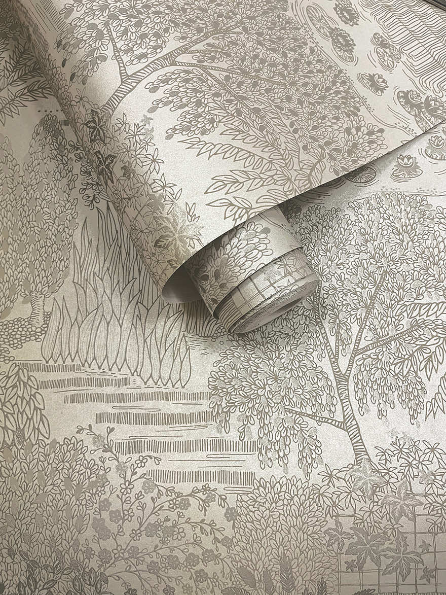 Mirissa Wallpaper - Dove - Holden Décor - 65963 - Premier Wallcovering