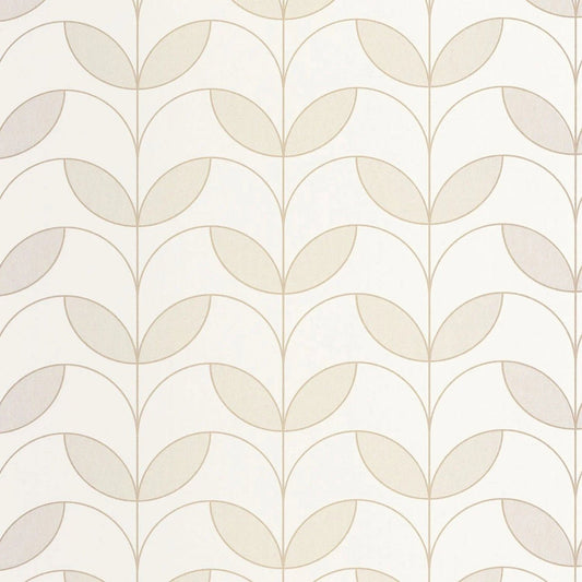 Mistinguett Annees Folles Wallpaper - Beige Lin - Casadeco - 201021502 - Premier Wallcovering