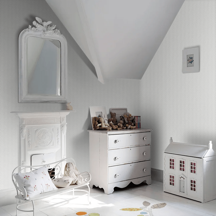 Moa Wallpaper - Grey - Boråstapeter - 38758 - Premier Wallcovering