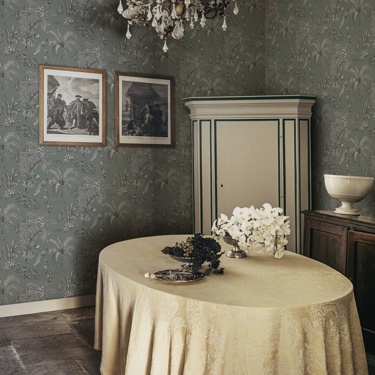 Moa Wallpaper - Juniper - Sandberg - 240-68 - Premier Wallcovering