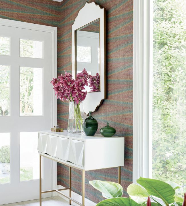 Moab Weave Wallpaper - Sun Baked - Thibaut - T13253 - Premier Wallcovering