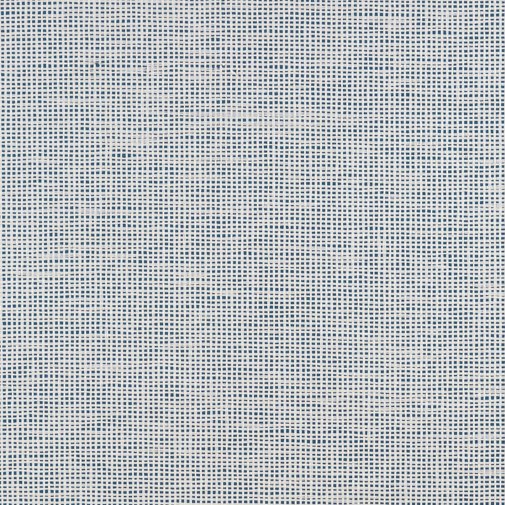 Mod Weave Wallpaper - Navy - Thibaut - T36140 - Premier Wallcovering