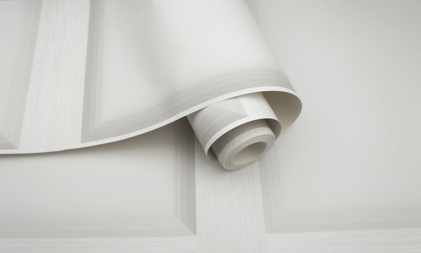 Modern Wood Panel Wallpaper - Dove - Holden Décor - 12983 - Premier Wallcovering