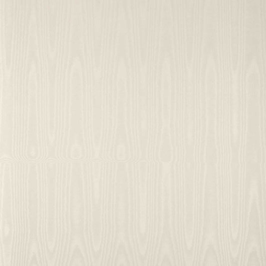 Moire Wallcovering Wallpaper - Chalk - ZMOI313067 - Zoffany - Premier Wallcovering