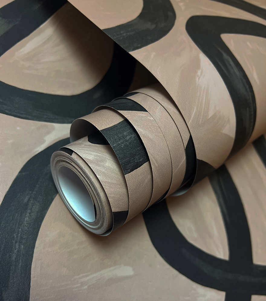 Moleta Wallpaper - Taupe - Holden Décor - 91501 - Premier Wallcovering
