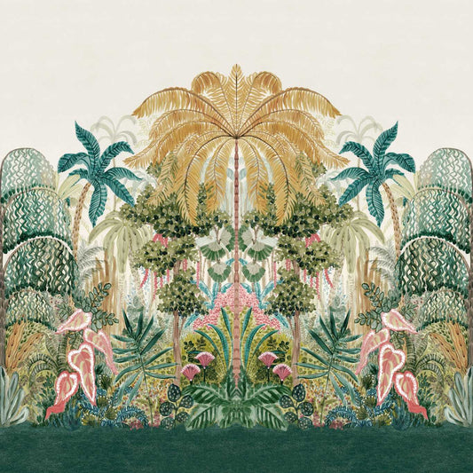 Mombasa Wallpaper - Tropical - Clarke & Clarke - W0187/01 - Premier Wallcovering