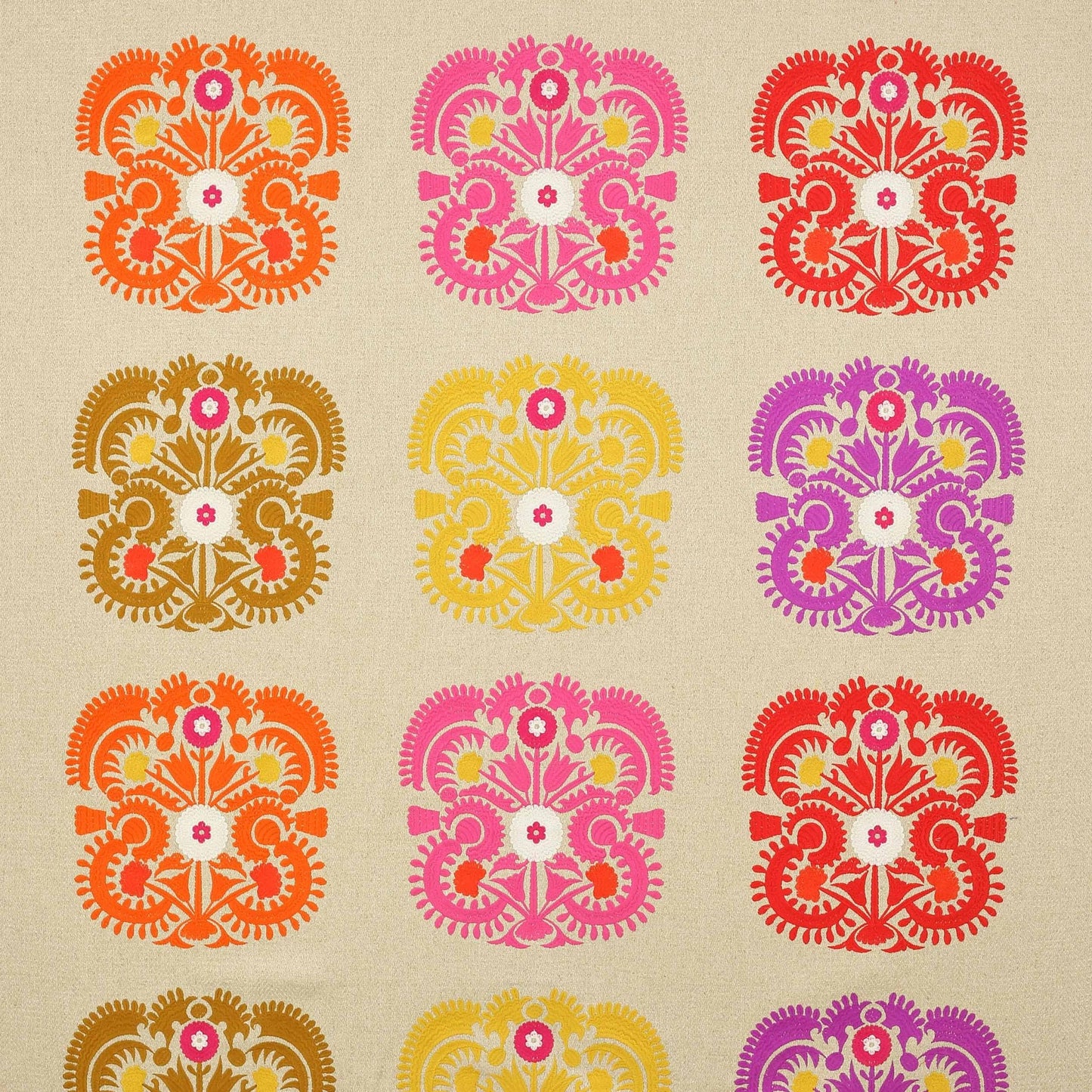 Mona Fabric - Rose Indien - Manuel Canovas - M4038-02 - Premier Wallcovering