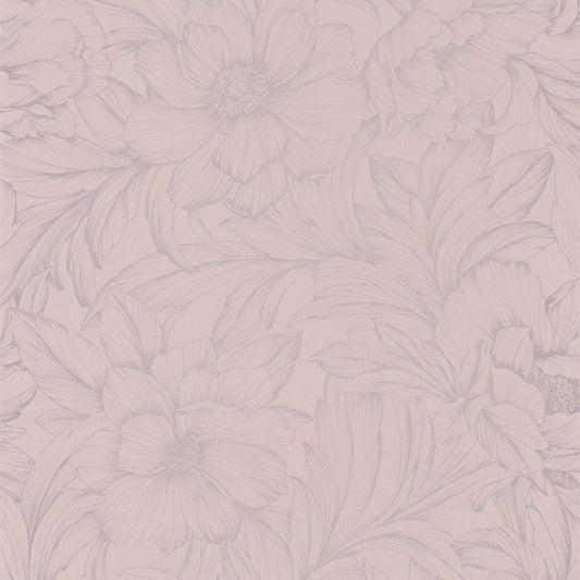 Monceau Florescence Wallpaper - Rose - Casadeco - 82354121 - Premier Wallcovering