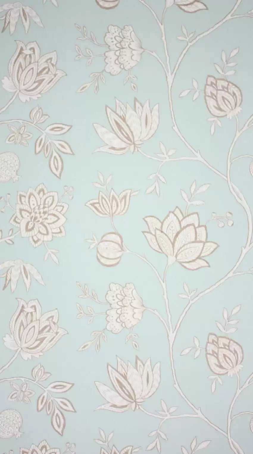 Monchique Wallpaper - Teal - Osborne & Little - W5640-03 - Premier Wallcovering