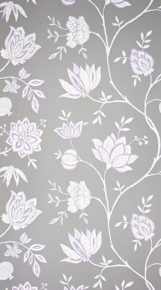 Monchique Wallpaper - Grey - Osborne & Little - W5640-01 - Premier Wallcovering