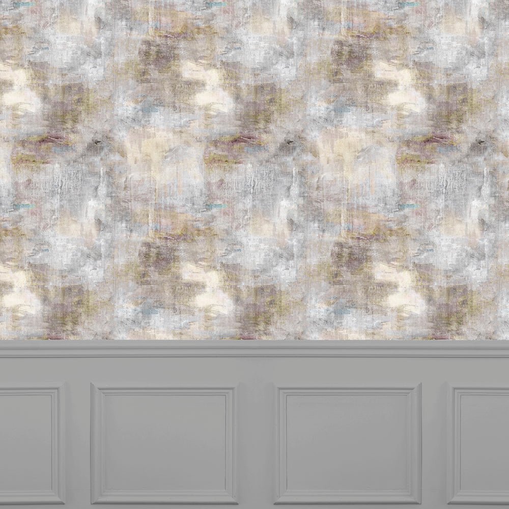 Monet Wallpaper - Ironstone - Voyage Maison - MONET/WPO/IRO - Premier Wallcovering
