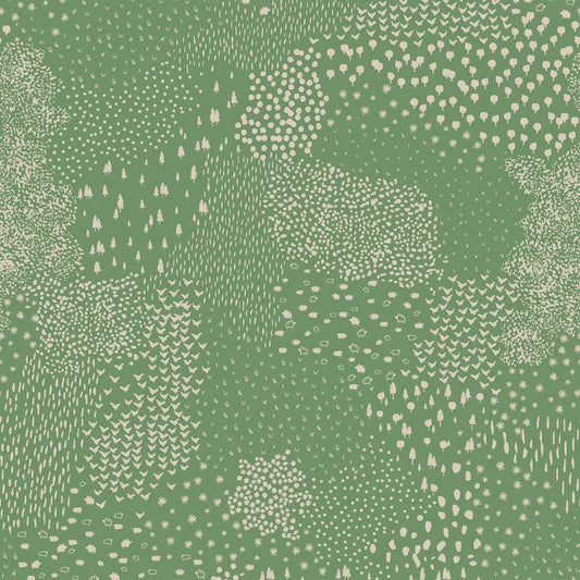Mono Farm Wallpaper - Green - Joules - 120869 - Premier Wallcovering