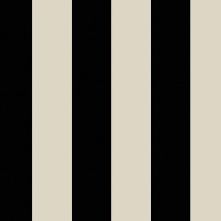 Mono Stripe Wallpaper - House of Hackney - 1 - WA - MON - DI - BLK - STR - Premier Wallcovering