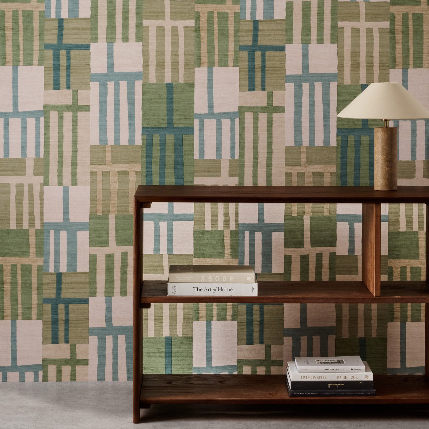 Monolith Wallpaper - Jade / Kyanite - Harlequin - HDMW113323 - Premier Wallcovering