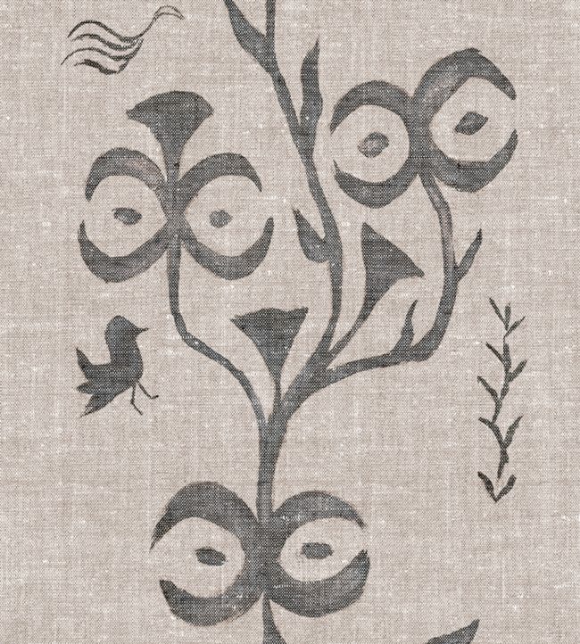 Monsoon Grass Cloth Wallpaper - Coal - Christopher Farr Cloth - CFW100 - 01 - Premier Wallcovering