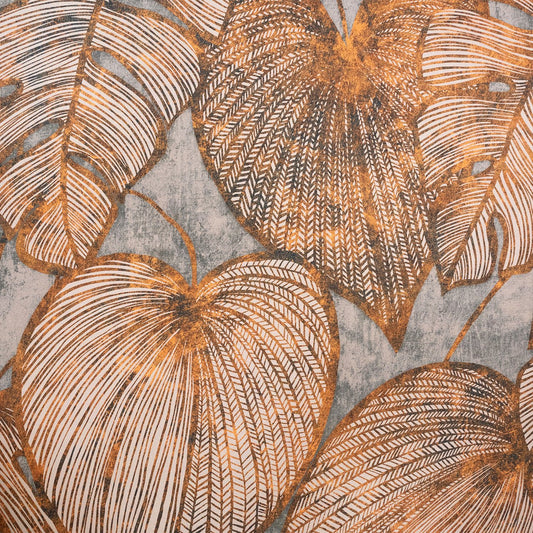 Monstera Julie Feels Home Wallpaper - Rust Mirage - Hohenberger - 26940 - Premier Wallcovering