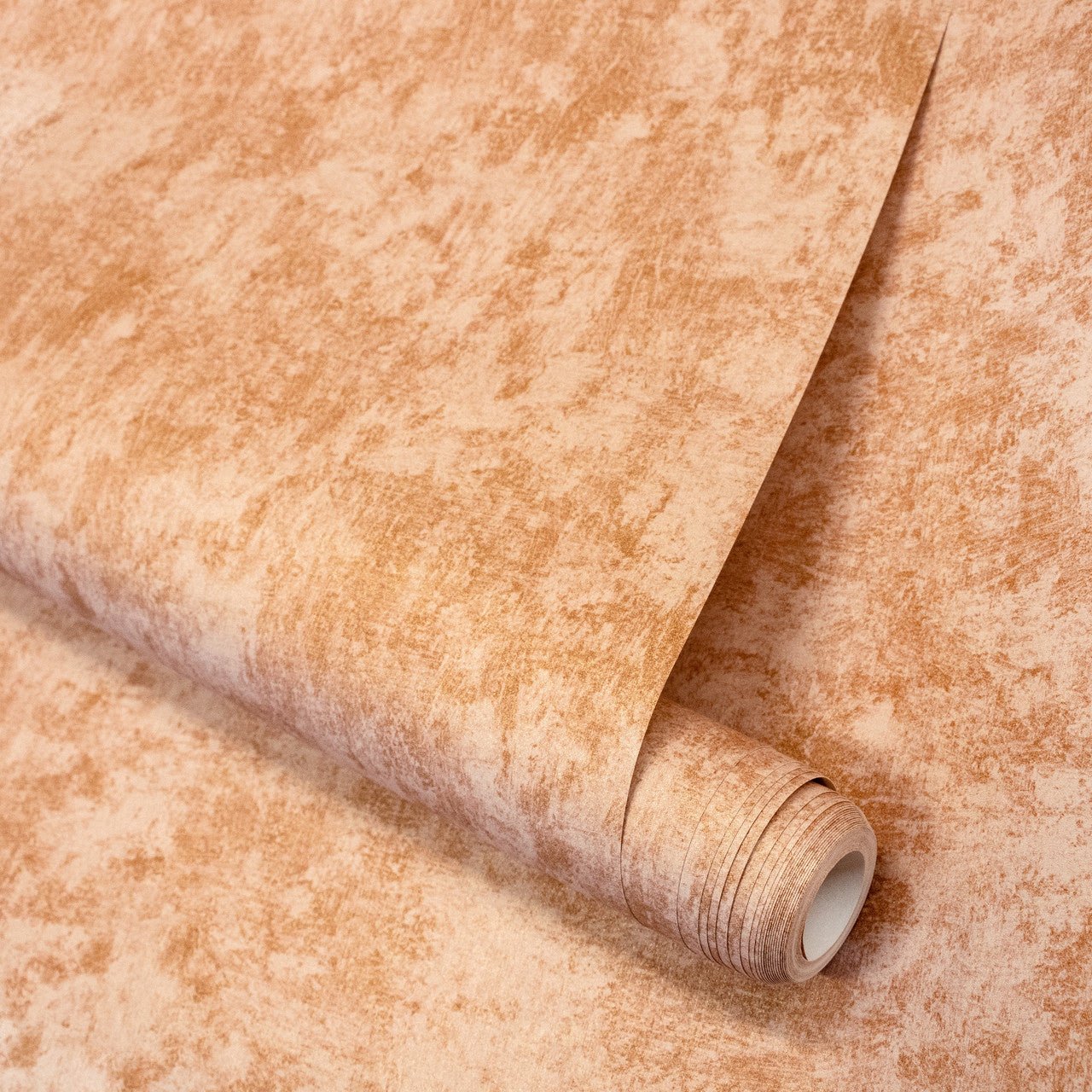 Monstera Plain Julie Feels Home Wallpaper - Peach - Hohenberger - 26946 - Premier Wallcovering