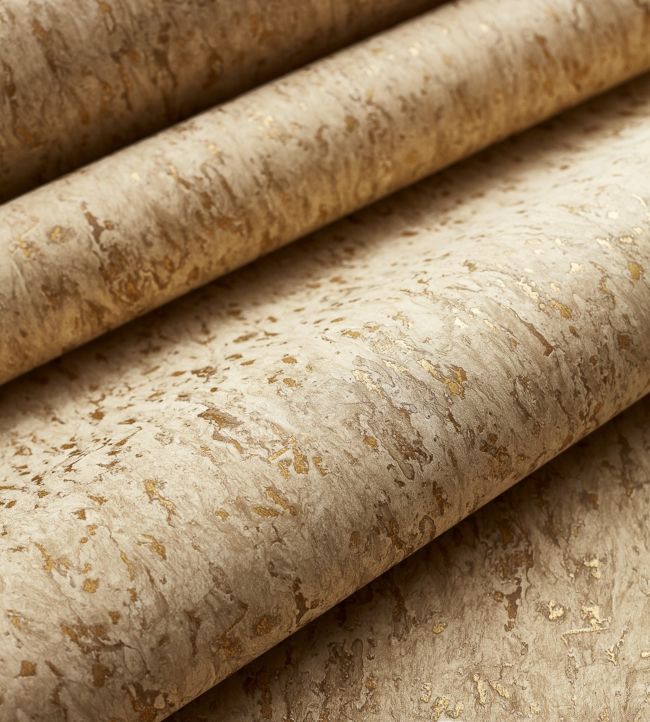 Montado Cork Wallpaper - White on Pearl - Thibaut - T75104 - Premier Wallcovering