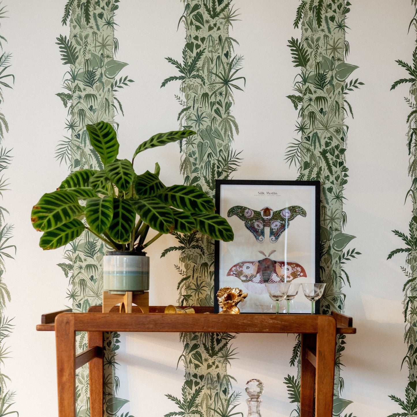 Monte Verde Wallpaper - Serpentine-Green - Wear The Walls - MVSG807670 - Premier Wallcovering