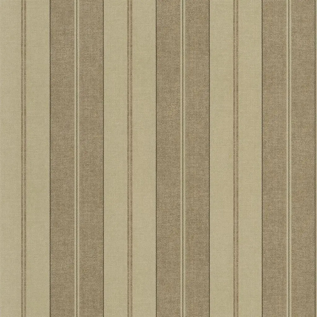 Monteagle Stripe Wallpaper - Tobacco - Ralph Lauren - PRL5002/02 - Premier Wallcovering