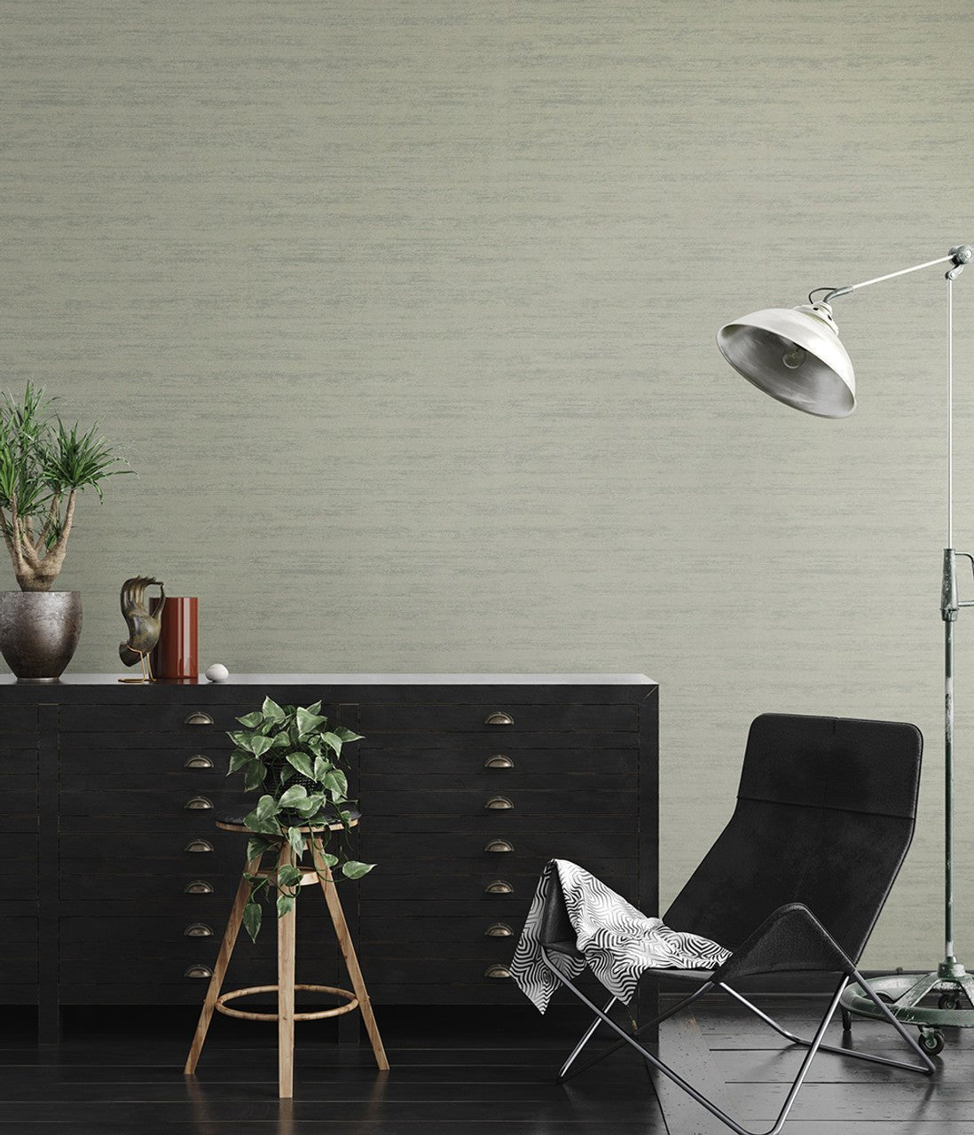Monti Urban Classics Wallpaper - Sage Green - Hohenberger - 30052 - Premier Wallcovering