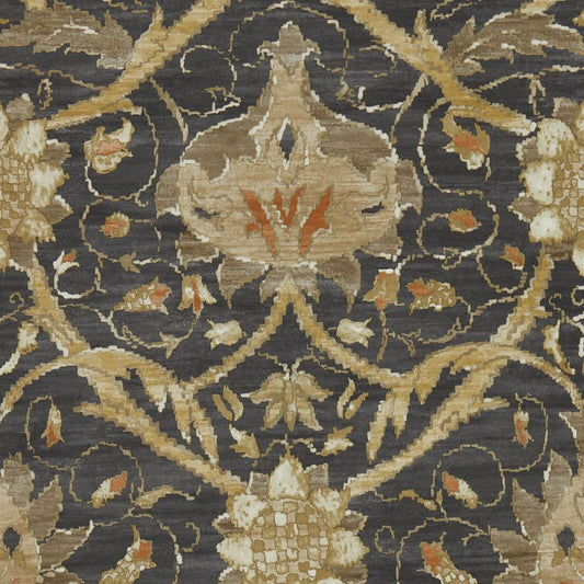 Montreal Wallpaper - Charcoal/Bronze - 216431 - Morris & Co - Premier Wallcovering
