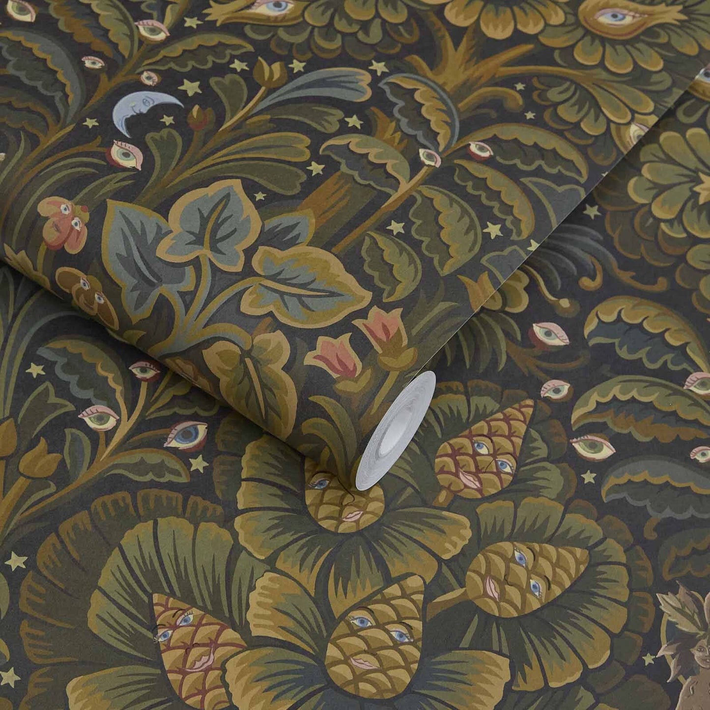 Moon Garden Wallpaper - House of Hackney - 1 - WA - MOG - DI - MID - XXX - Premier Wallcovering